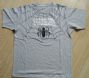 grey clolor short sleeve cotton printing t-shirts